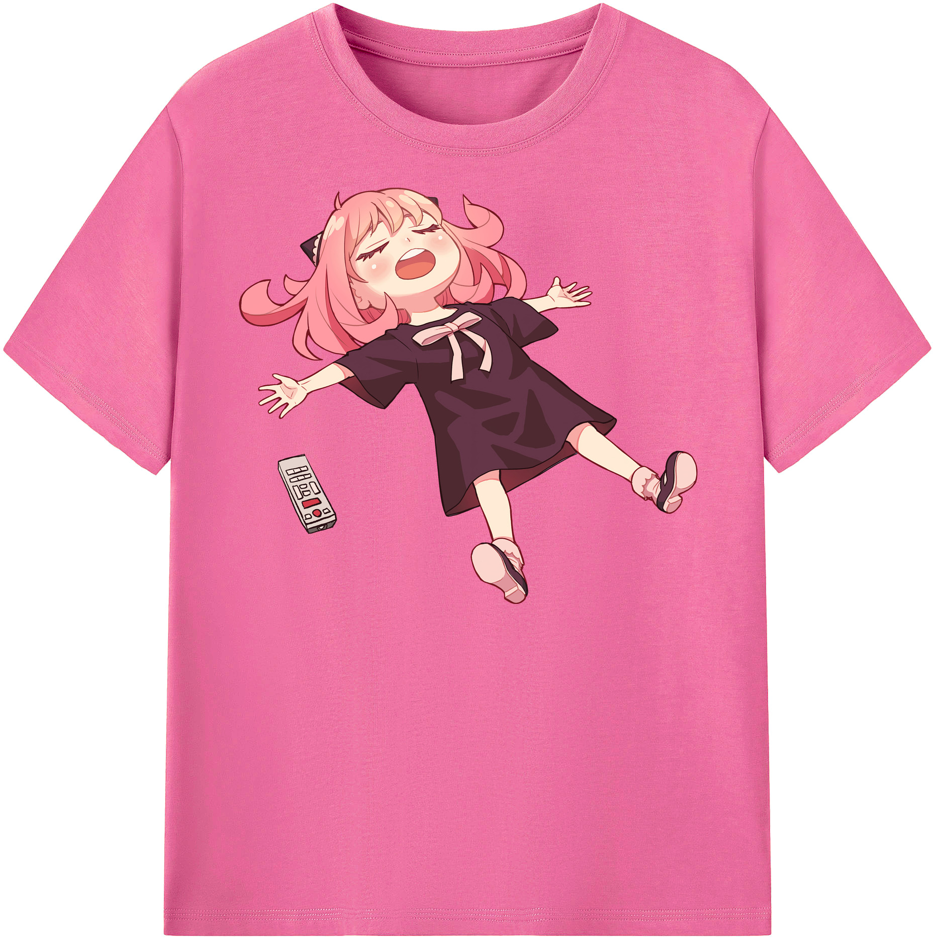 （画像用） SPY×FAMILY间谍家家酒 レディースカジュアルプリントTシャツ（綿100％）